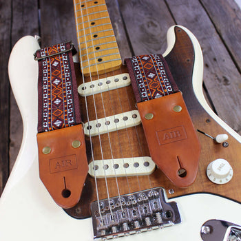 Air Straps Mohawk Handmade Vintage Guitar Strap